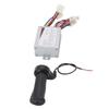 24V 500W Motor Brushed Controller with Throttle Twist Grip Low Noise for Wind Turbine Scooters
