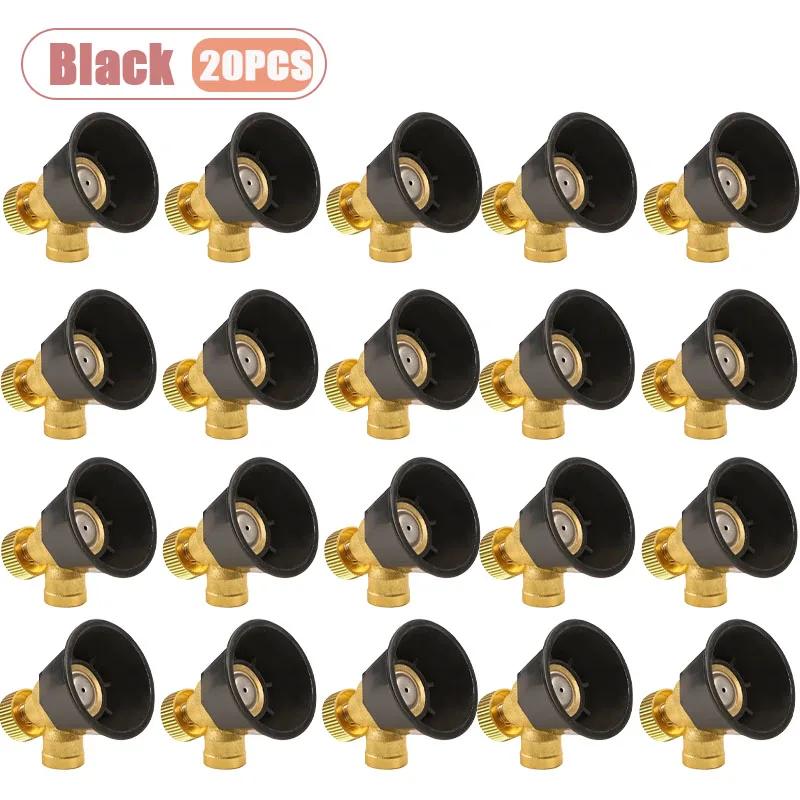 1-20PCS Adjustable Spray Nozzle Durable Garden Water Sprinkler for Irrigation Agriculture Suitable Efficient Watering Irrigation