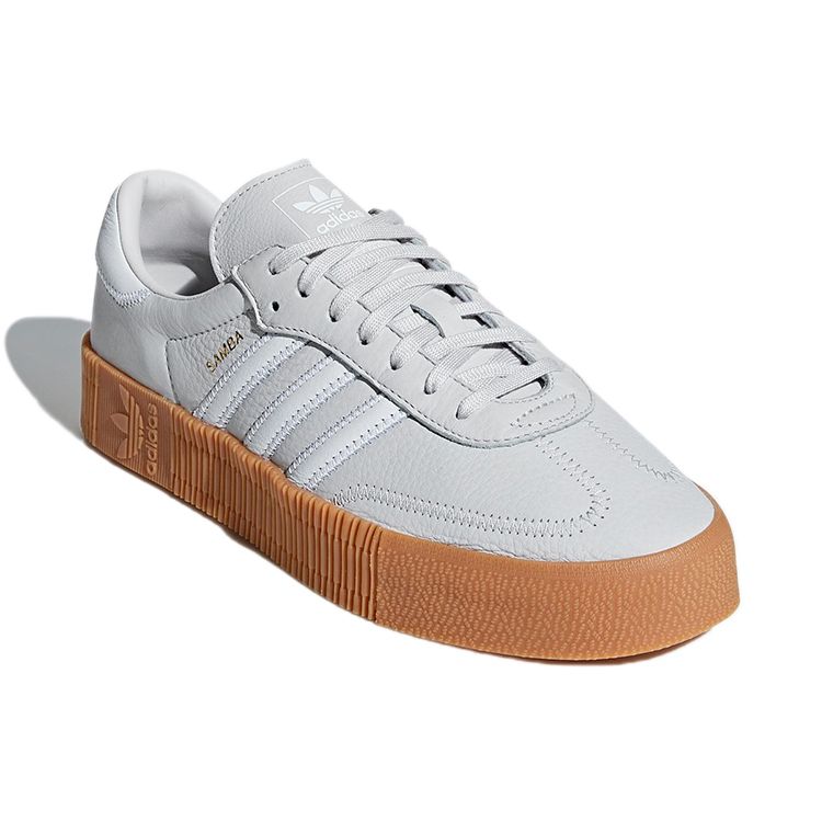 Adidas  Sambarose Grey One Women Sneakers Footwear-White Gum-2 CG6250