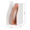 Student Office Desktop Storage Folder, Detachable Partition Book Storage Rack Book Stand