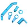 RC Steering Assembly Aluminum Alloy Replacement   Upgrade Repairing Parts for JLB 1Celsius10 Trucks