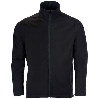 Wasserabweisende Herren-Softshelljacke „Race“ mit durchgehendem Reißverschluss