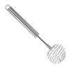 Manual Egg Whisk Rotating Push Mixer Stirrer Milk Frother Stainless Steel Spring Egg Beater Kitchen Baking Accessories