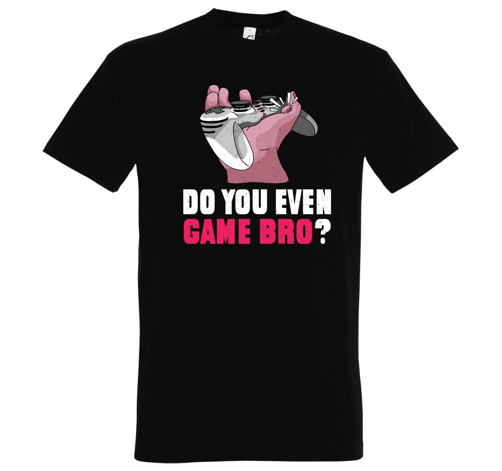 

Men s T-Shirt Do You Game Bro Logo Slogan Gaming Gamer Player Fun Fun Pleasure XL