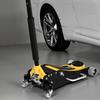 Low Profile Floor Jack, 2.5 Ton Capacity, Aluminum & Steel Racing Floor Jack with Dual Pistons Quick Lift Pump, Hydraulic Trolley Car Lift for Sedans