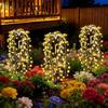 200LED Wire String Fairy Light Solar Firework Lights Outdoor Waterproof Solar Lawn Lamp for Villas Gardens Paths Party Decor
