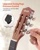 Classical Guitar, 900 mm, Wood Classical Guitar Starter Kit for Beginners, with Nylon Strings, Gig Bag, Strap, Tuner, Extra Strings, Picks, Capo,