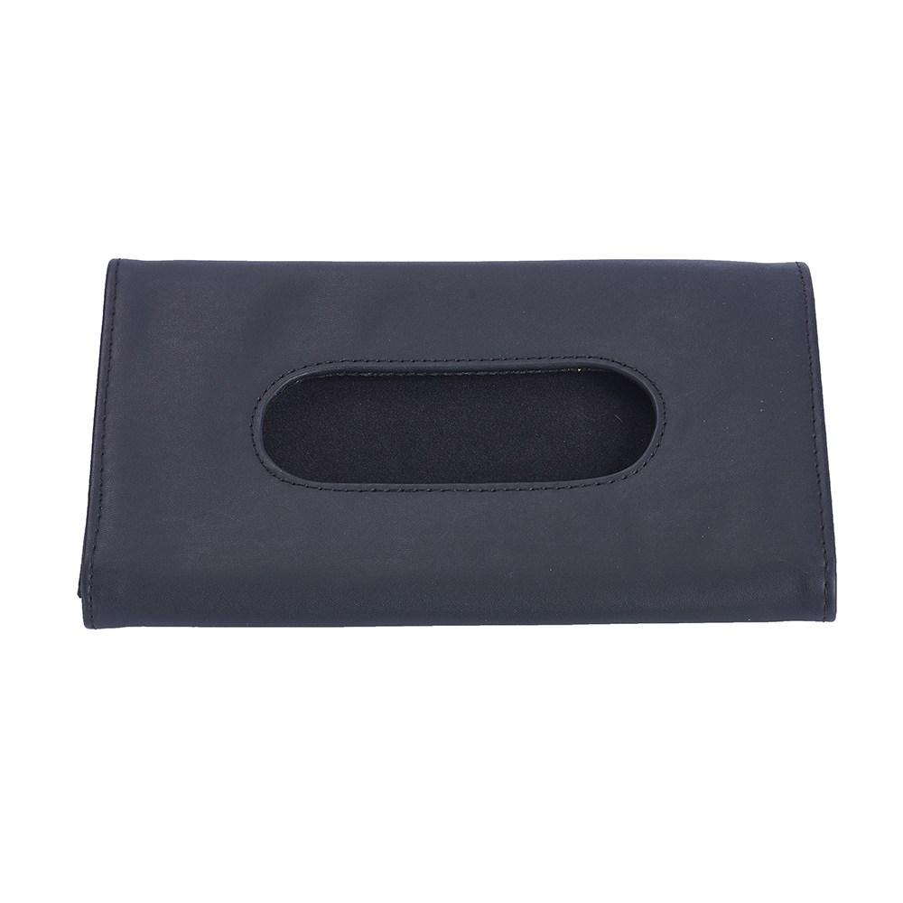 Universal Car Sun Visor Tissue Box PU Hanging Type Tissue Cover Auto Clip Holder Paper Napkin Holder Accessories