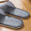 1 Coppia Traspiranti Comode Morbide Quotidiane Leggere Hotel Monouso Elasticità Cotone Antiscivolo Mezza Coppia Pantofole Schiuma