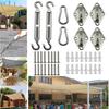 Qitong Stainless Steel 5mm Sunshade Sail & Awning Corner Set