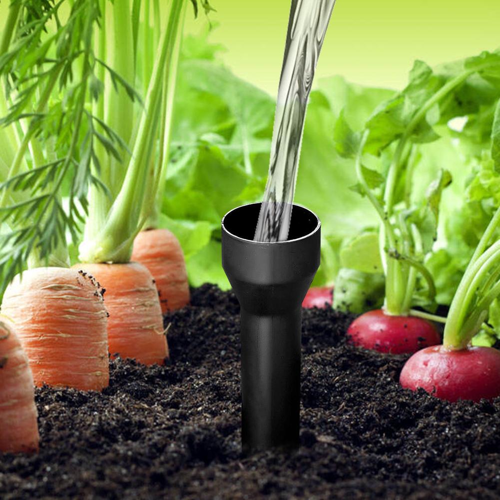 Root Waterer Plastic Deep Drip Irrigation Stakes Deep Root Irrigation Spike for Flowers Fruits Vegetables