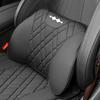 Leopard Car Headrest & Lumbar Support Cushion - Breathable, All-Season Neck Protection Pillow
