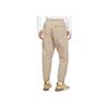 Nike Embroidered Logo Elasticated Long Sports Pants Men Bottoms Khaki CD6544-247