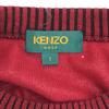 KENZO GOLF Made In Japan Golf Long Sleeve Sweater 1 Red Series Knit Men's Used