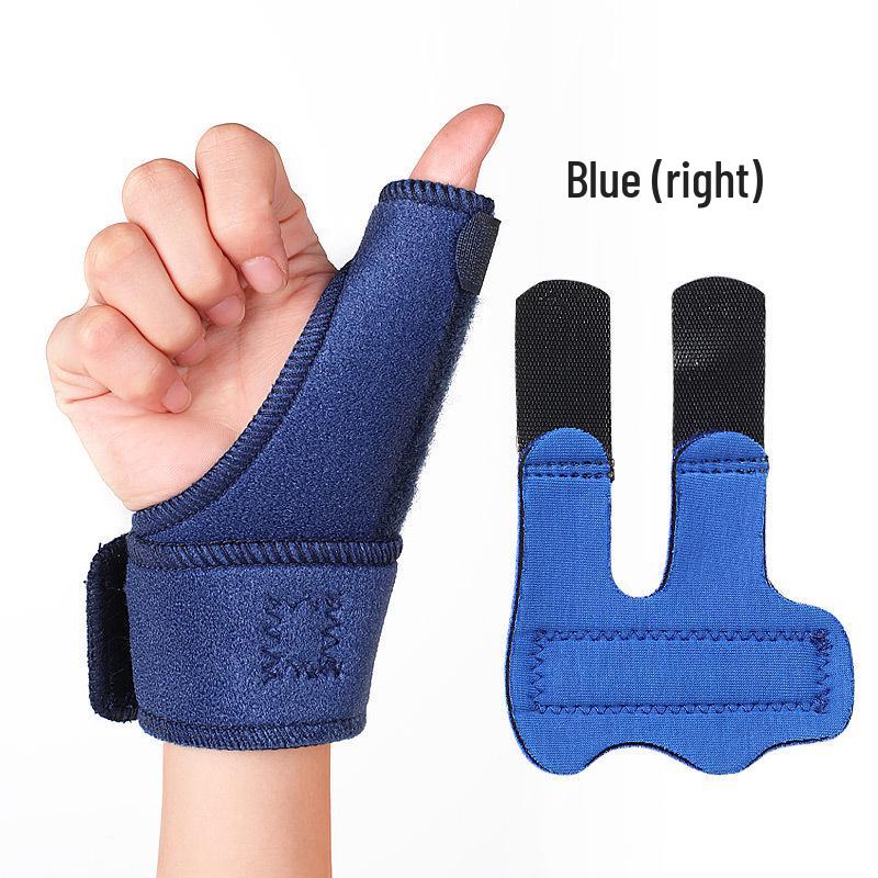 Multi-Finger Aluminum Splint & Strap Set for Sports Protection One Size