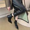 Fashion High Heel Pointed Toe Women Ankle Boots Autumn Winter Ladies Elegant Party Short Botas Zapatos De Mujer