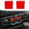 Center Console Window Lift Switch Adjusta  Button Cover Trim For Jeep Gladiator