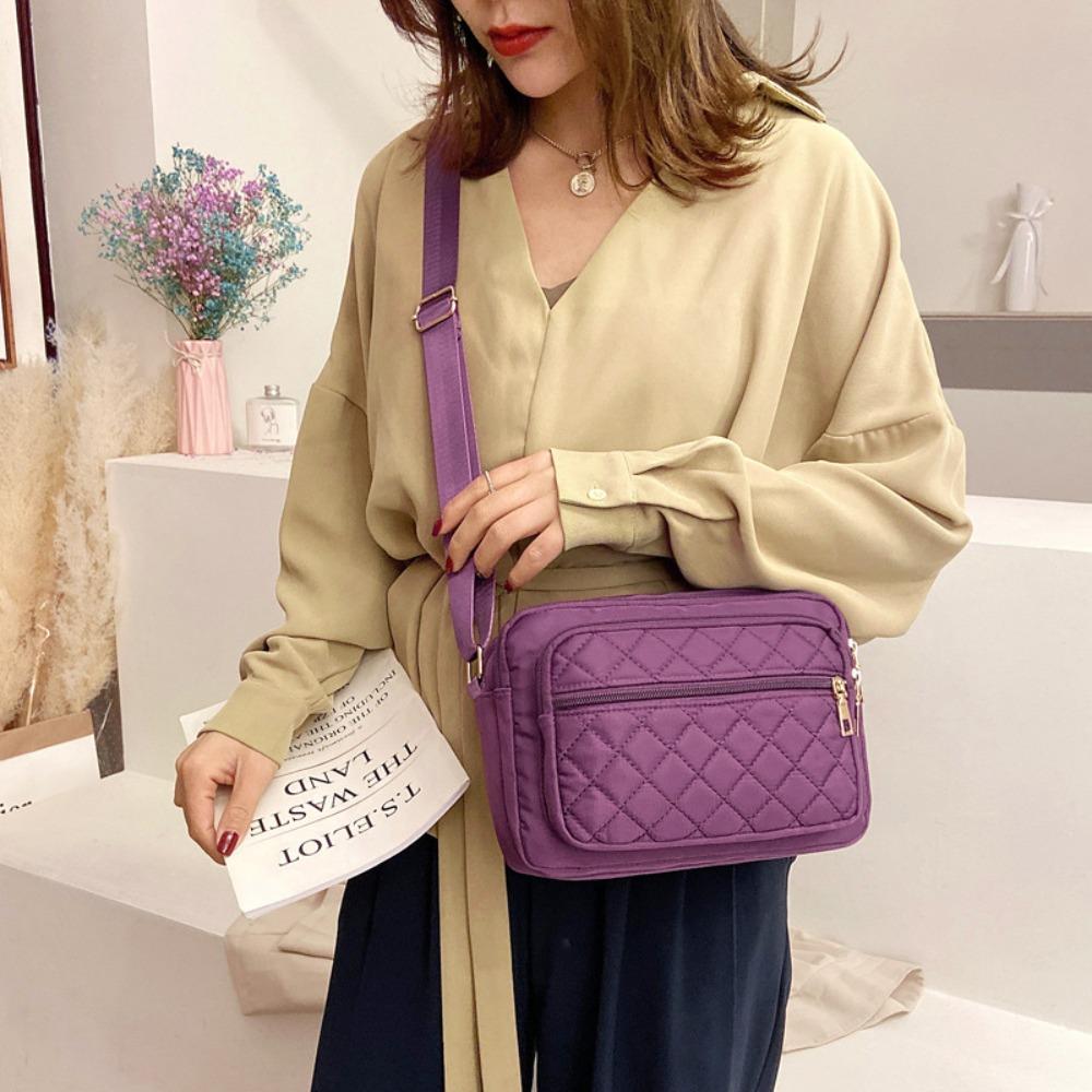 Large Capacity Middle Aged Shoulder Bag Elegant Woman Messenger Bag Mom