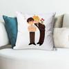 B-Banana F-Fish Ash Eiji Pillow Cases for Bedroom Living Room Sofa Home Decor Polyester Cushion Cover with Zipper