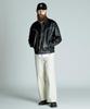 Schott Western Leather Jacket, Men's, Size 2XL, 010, Black, 782-5150004