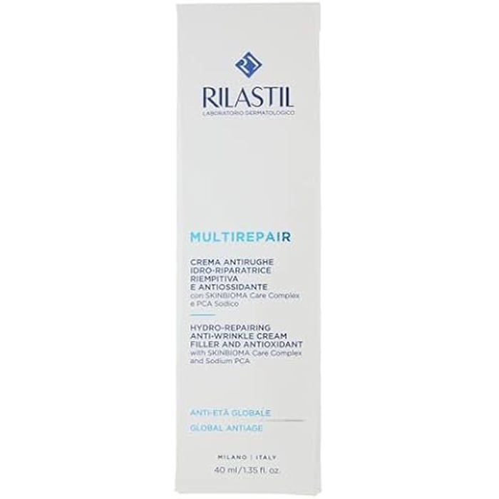 Crème Visage - RILASTIL - Multirepair - Anti-rides - Antioxydant - Hydratant 40 Ml