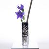 NARUMI Glassworks Deone Single Flower Stylish and Gift Box Vase, Vase, 17.5cm, Black, Cool, Included, GW6073-524BK
