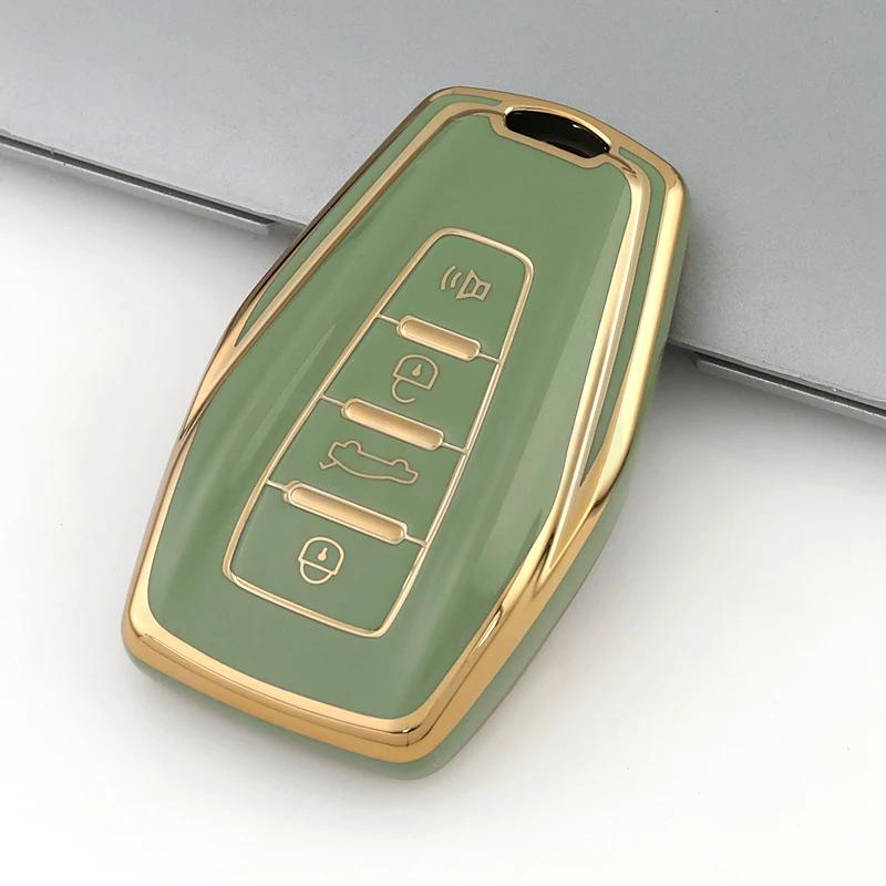 For Geely Okavango Coolray Atlas Monjaro Tugella Emgrand Gt S Proton X50 X70 Tpu Car Key Case Cover Protective Shell Fob