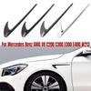 2Pcs Car Side Sticker Vent Fender Trim Emblem Blade Logo Trim For Mercedes Benz AMG V8 C200 C300 E300 E400 W213 C-Class W205 AMG