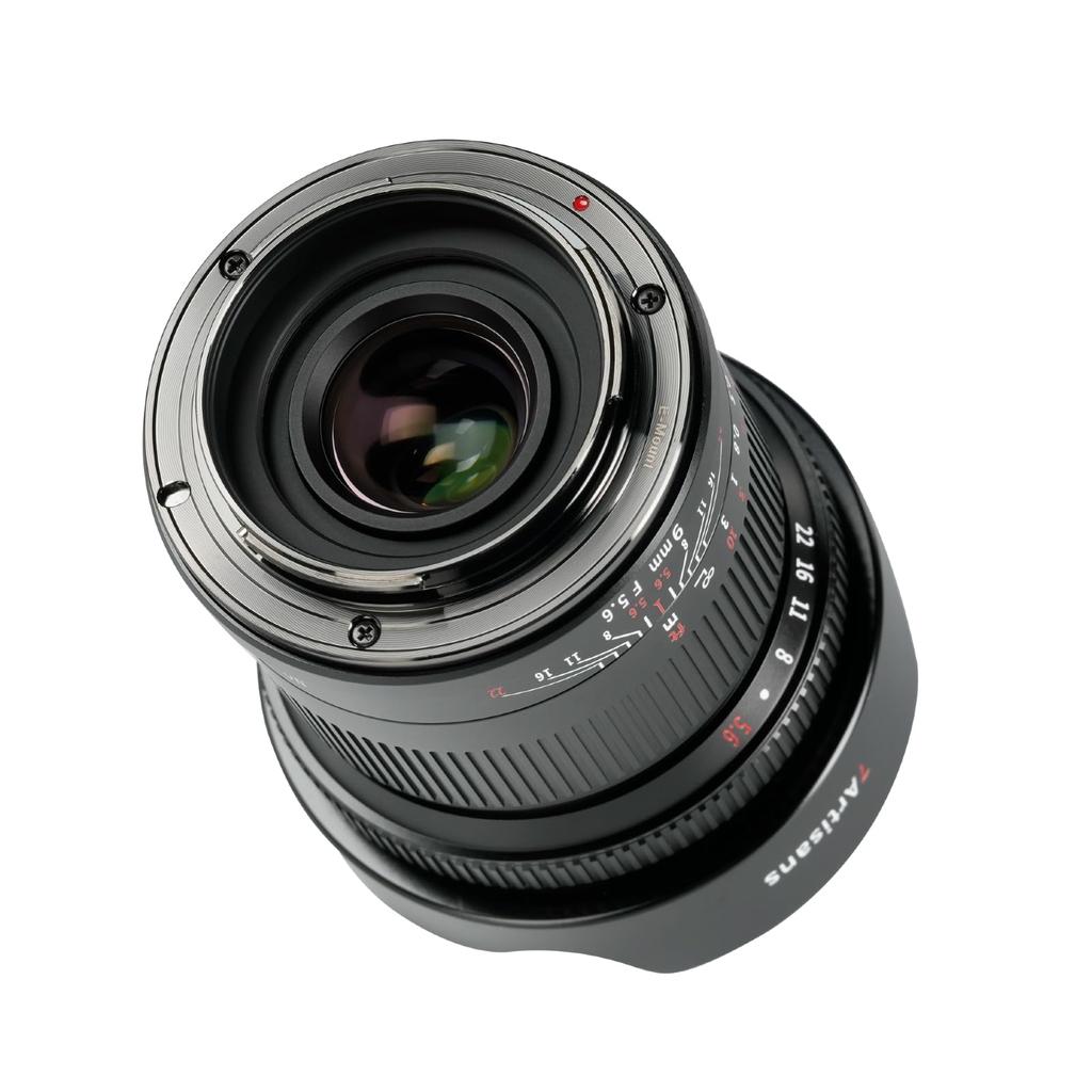 7Artisans 9mm Nikon Z Compatible Z Mount Wide Angle Lens Prime Lens Full Size Lens Year Warranty F5.6 (2 Included)