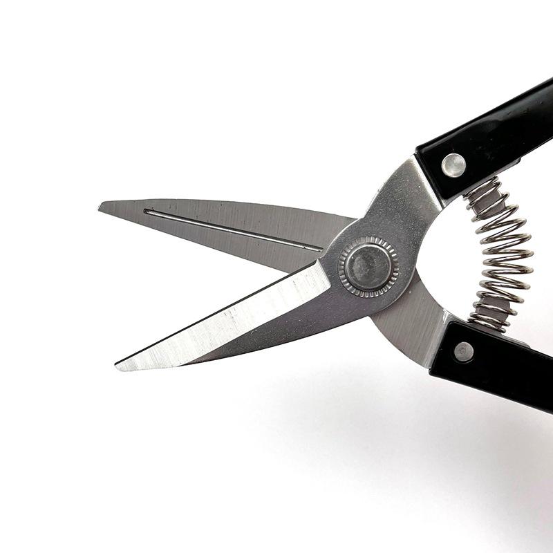 Spring-Action Pruning Shears for Garden Plants and Flowers