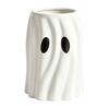 Ghost Planter Planter, Halloween Shaped Bucket, Cute Desktop Candy Whimsical Home Ornament Bowl for Office Shelf, Indoor Party Decor Small Resin Plant