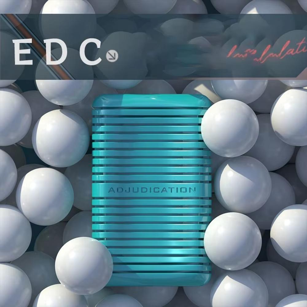 1PC Edc Fidget Slider Rotating Metal Soap Anti Pressure Sensory Toy Tdah Focal Table Toy with Soft Magnetic Slider