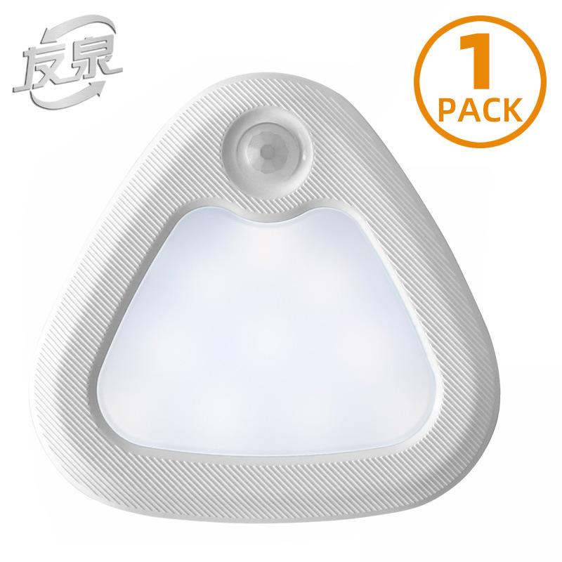 

Светодиодный ночник, умный беспроводной датчик движения, ночник для кухни, спальни, подсветка для шкафа, лестницы