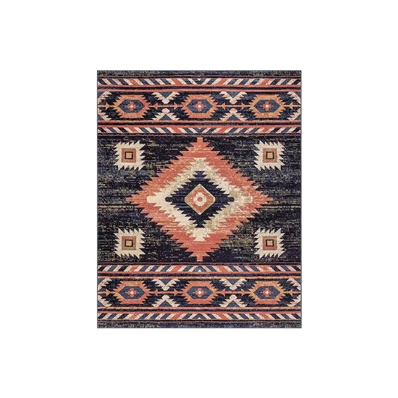 Retro Ethnischer Stil Teppich Wohnzimmer Sofa Couchtisch Kissen Schlafzimmer Bettdecke Heimdekoration Marokkanischer Teppich Großer Teppich