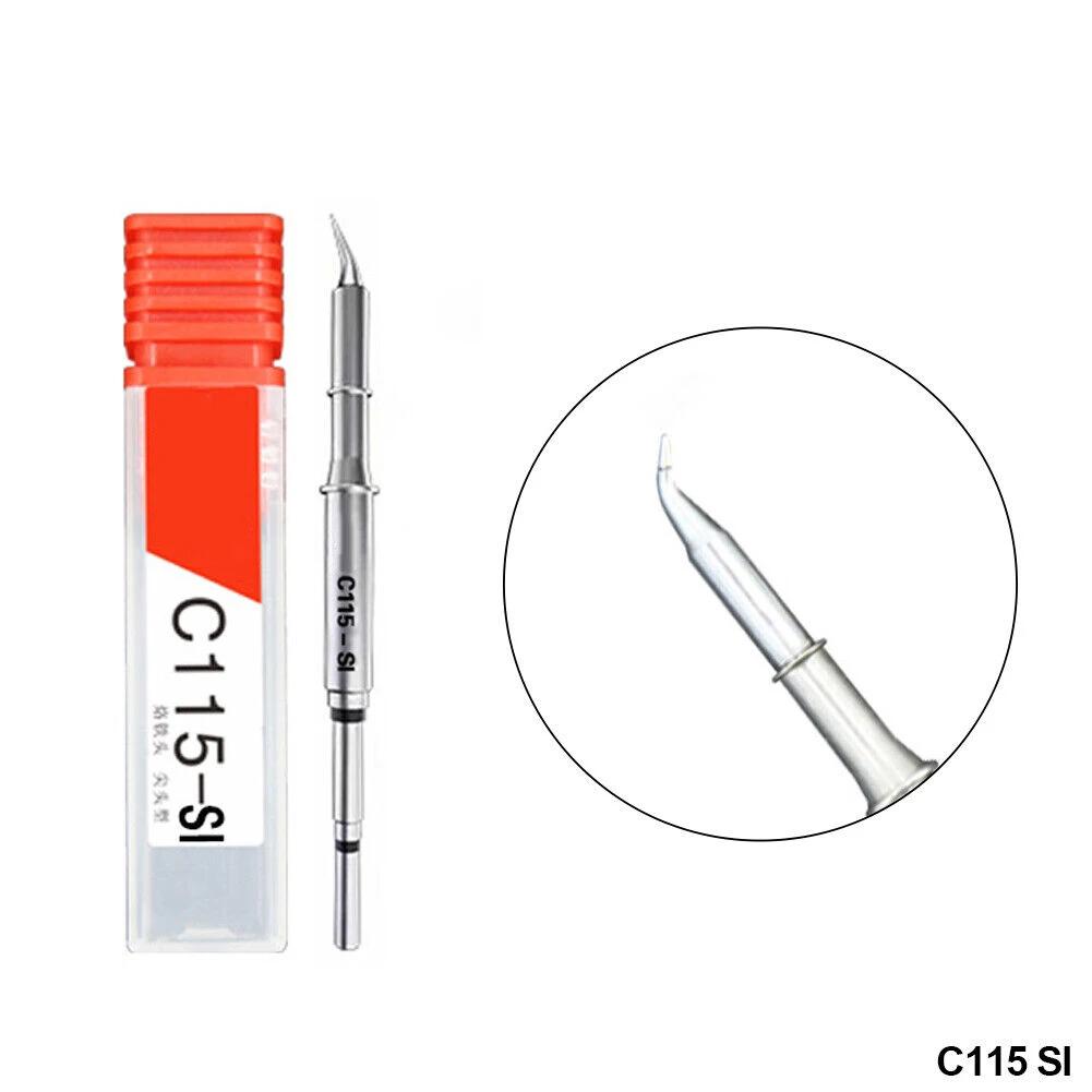 Compatible Soldering Iron Tips Copper Soldering Tips Soldering Station Tips Different Types For Welding Fast Heating Technology
