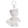 NICI Love Cat Fluffy Key Ring 10cm
