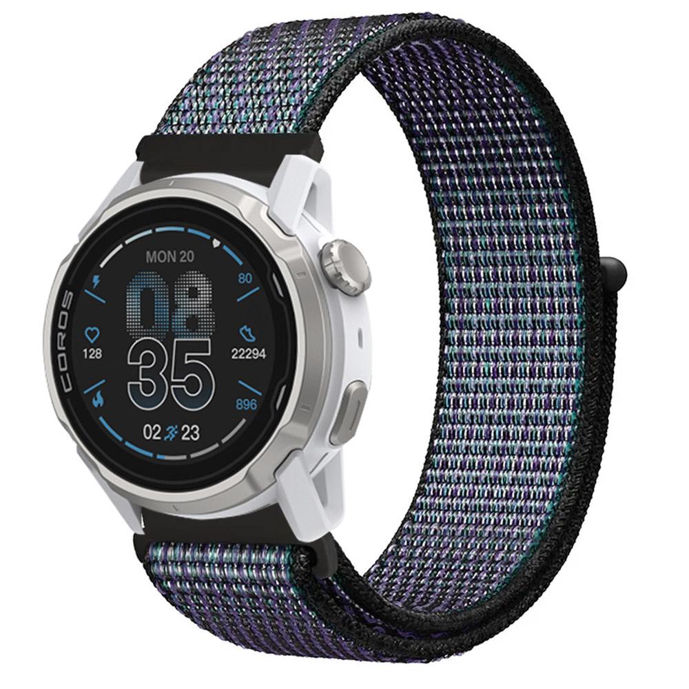 20mm 22mm Nylon Loop Strap for COROS APEX 4 42mm/PACE Pro/CMF Watch 3 Pro Smartwatch Breathable Band for Suunto Vertical/Race 2