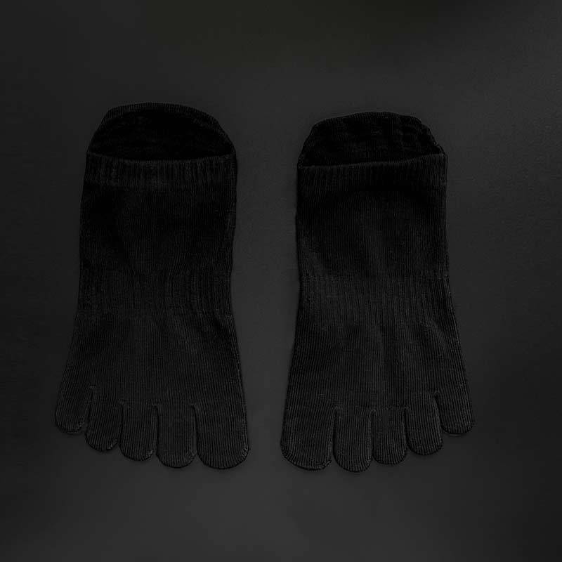 

Носки с пятью пальцами, Мужские хлопковые носки, Антизапах, От грибка стопы, Антибактериальные, Влагоотводящие, Бесшовные носки с разделением пальцев, Спортивные носки 1 pair чёрный