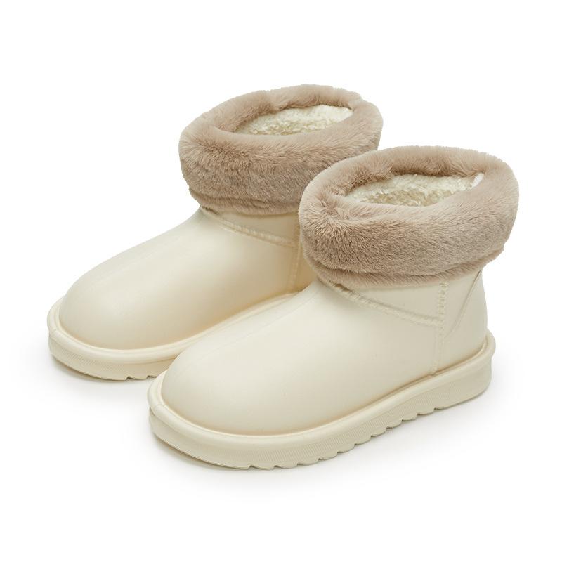 Women Snow Boots Winter Warm Plush Soft Sole Waterproof Outdoor Platform Shoes Anti-slip Casual Flat Ankle Fur Boots 39EUCN40 1980₽