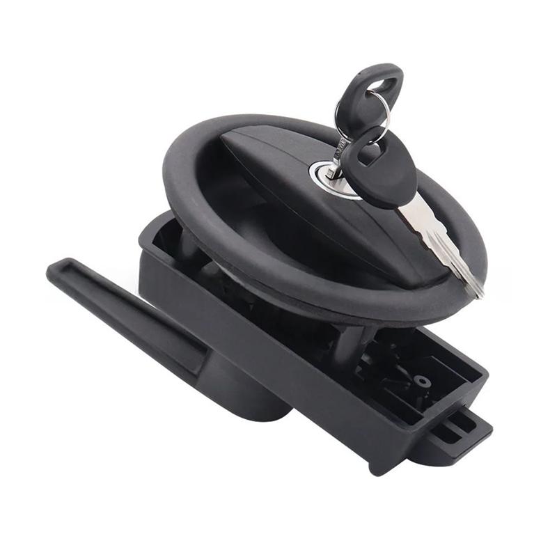 For Caravan Motorhome Door Lock Circular Design Keyway(C/W) RV Parts& Accessories Included