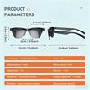 Touch Control Sunglasses Black Smart Bluetooth Audio Glasses Uv Smart Glasses Smart For Travel Beach Activities Outdoor Sports