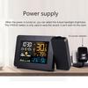 Digital Alarm Clock Temperature Hygrometer Weather Station Clock Forecast Projector Clok Digital Temperature Humidity Meter