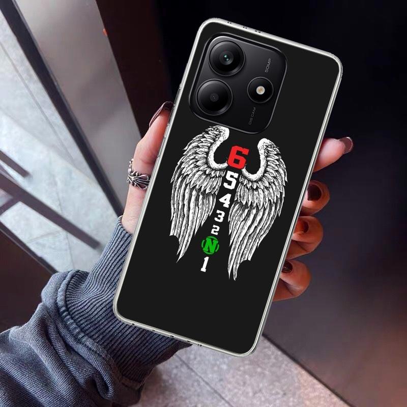 

1N23456 Cool Motorcycle Phone Case For Xiaomi Redmi Note 15 14 14S 13 12S 12 Pro Plus 11S 11 10S 10 4G Cover 11E 11T 5G Print Fu Redmi Note 14 Pro 4G