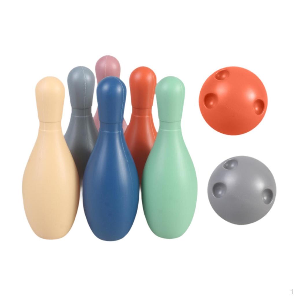 Children's Bowling Game Set, Pin, Game, , Mini PP Material for