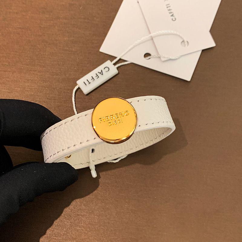 

Мода Кожа Самодисциплина Легкая Роскошь Меньшинство Изысканный Дизайнер White(Three-gear adjustable])