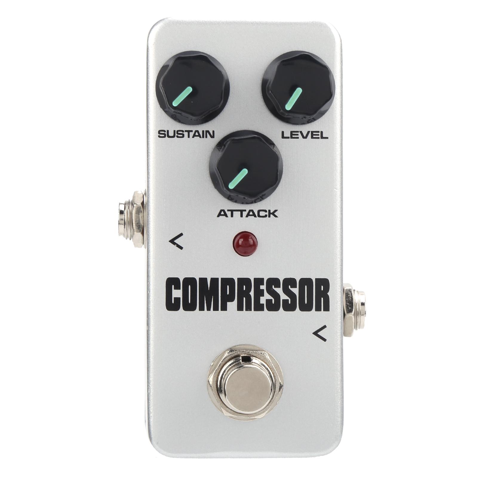 

Guitar Compressors Aluminum Alloy Wide Adjustment Range Pedal Mini Instrument Accessories