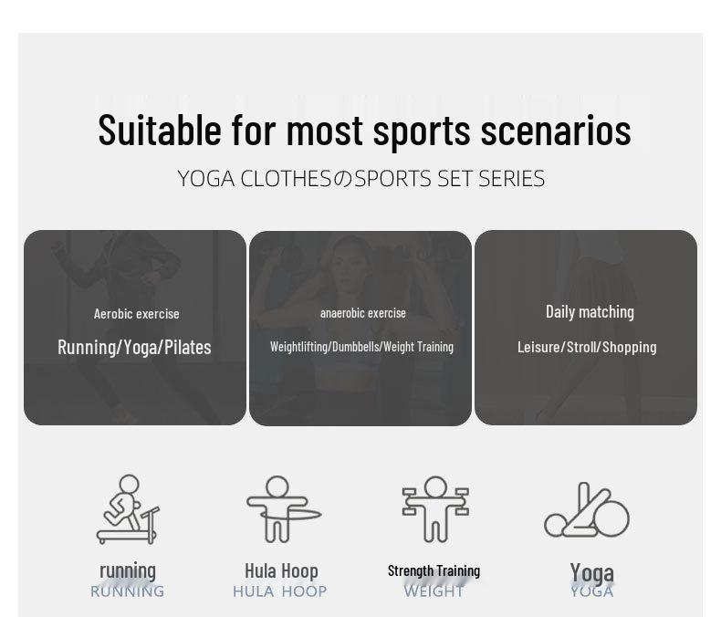 Women's Plus Size Quick-Dry Yoga Skirt-Pants, Anti-Exposure, Autumn Fitness Long Pants