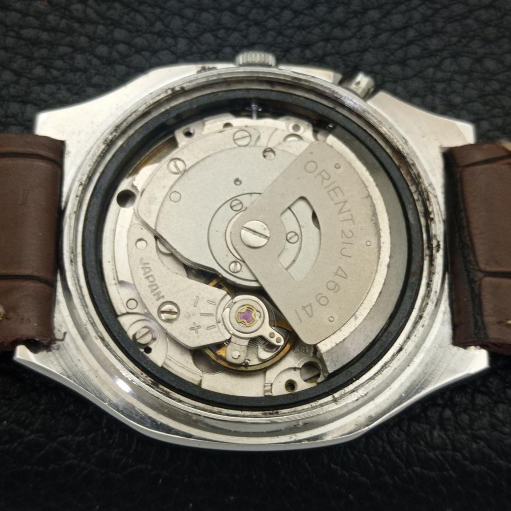 VINTAGE ORIENT CRYSTAL AUTOMATIC 46941 JAPAN MENS ORIGINAL DIAL WATCH A703468-1 R213c-a703468