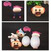 50Pcs Foam Painting Eggs Craft Egg for Easter DIY Decorations Kids Party Favors Holiday Wedding Halloween Harvest Festival Ghost