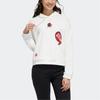 adidas Neo x Marvel Spider-Man Women's Off-White Hooded Sweatshirt H55126